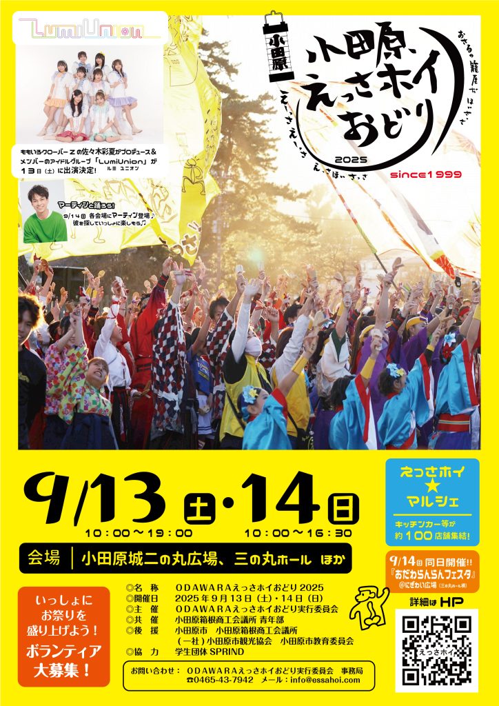 えっさホイおどり2025チラシ